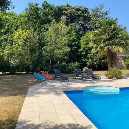 Luxe Aux Portes Du Circuit Piscine Chauffée Villa Arnage