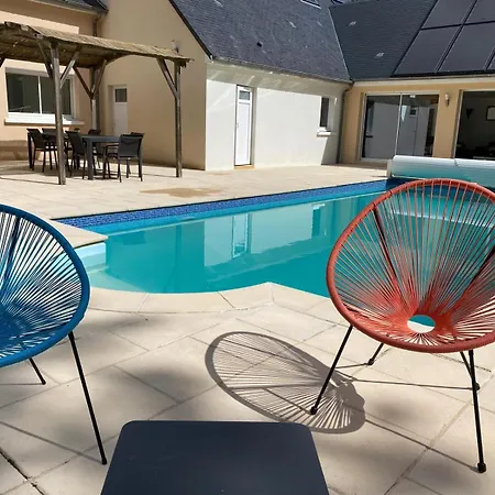 Luxe Aux Portes Du Circuit Piscine Chauffée * Arnage