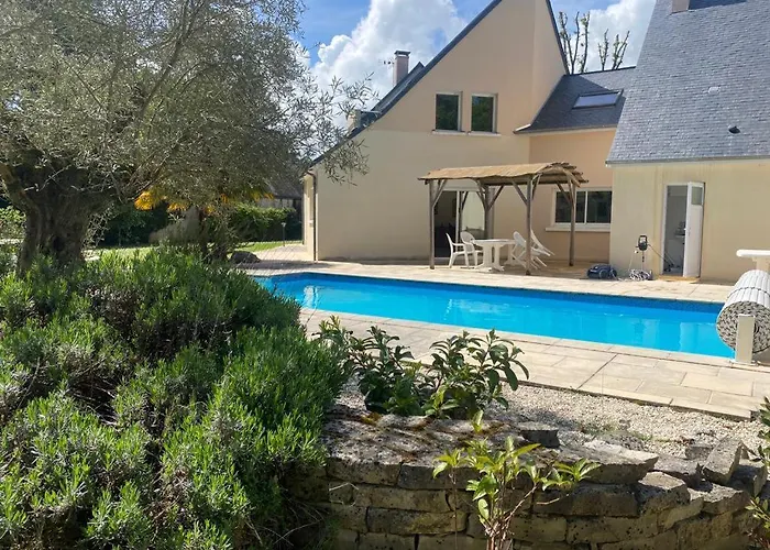 Luxe Aux Portes Du Circuit Piscine Chauffee